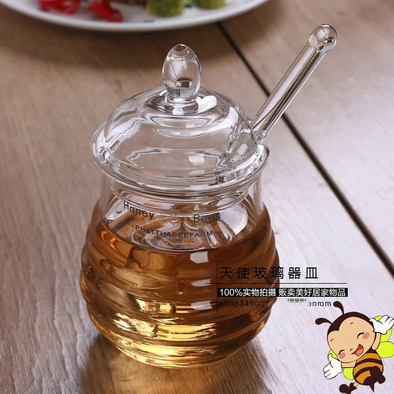 Высококачественная банка для меда, стеклянная бутылка для приправ, размешивание 290 мл
Высококачественная банка для меда, стеклянная бутылка для приправ, размешивание 290 мл