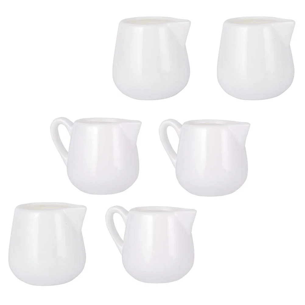 Pitcher Ceramic Creamer Sauce Jug Gravy Pourer Porcelain Boat Mini Coffee Syrup Cream Frothing Serving Pot Dispenser Bowls Dish
Pitcher Ceramic Creamer Sauce Jug Gravy Pourer Porcelain Boat Mini Coffee Syrup Cream Frothing Serving Pot Dispenser Bowls Dish