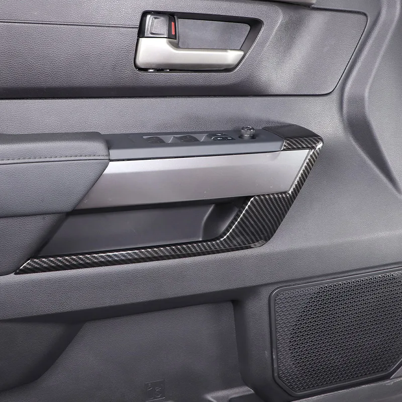 For Toyota Tundra 2022-2023 ABS Matte black Car Door Inner door Panel Trim strip Sticker Car Interior Accessories
For Toyota Tundra 2022-2023 ABS Matte black Car Door Inner door Panel Trim strip Sticker Car Interior Accessories