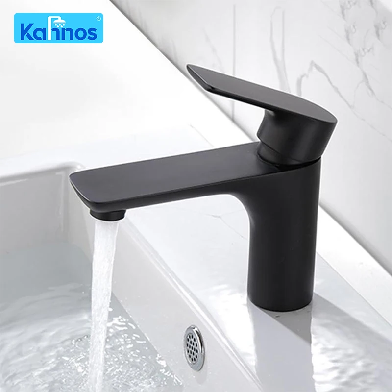 Смеситель для раковины из нержавеющей стали, матовый черный кран с одной ручкой, для ванной комнаты, без шланга 
Смеситель для раковины из нержавеющей стали, матовый черный кран с одной ручкой, для ванной комнаты, без шланга