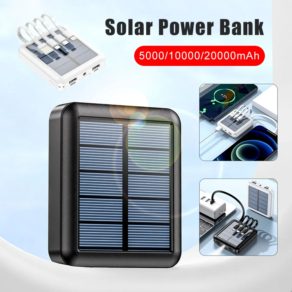 Portable Multifunction Solar Power Bank Outdoor Sports Accessories 20000mAh Fast Charging LED Lamp For Camping Hiking Fishing
Portable Multifunction Solar Power Bank Outdoor Sports Accessories 20000mAh Fast Charging LED Lamp For Camping Hiking Fishing