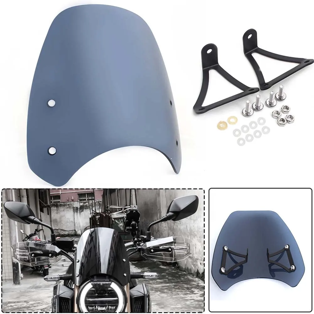 For Honda CB650R CB650 2019-2021 Newest Motorcycle Accessories Windshield Windscreen Covers Screen Wind Shield Deflectore Kits
For Honda CB650R CB650 2019-2021 Newest Motorcycle Accessories Windshield Windscreen Covers Screen Wind Shield Deflectore Kits