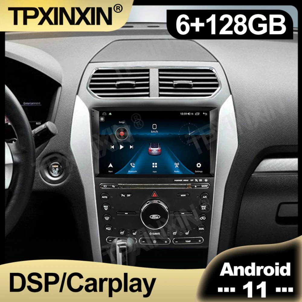 Автомагнитола 2 din 128 ГБ Android 10 0 для Ford F150 Explorer мультимедиа Авторадио DVD-плеер