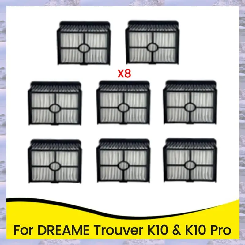 HEPA-фильтры для Dreame Trouver K10 и K10 Pro 8 шт.
HEPA-фильтры для Dreame Trouver K10 и K10 Pro 8 шт.