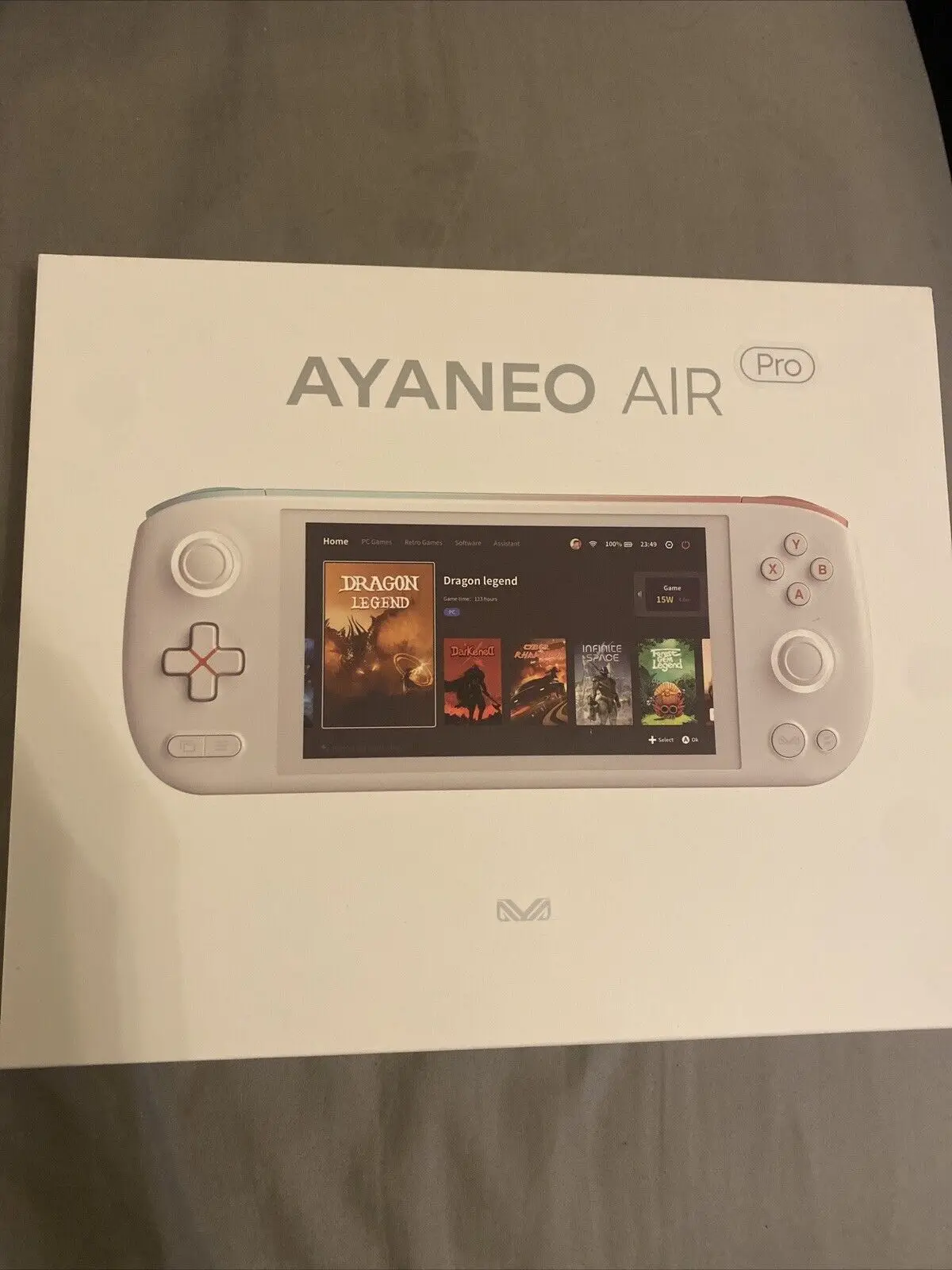 HOT SALES AYANEO AIR AMD Ryzen 5 5560U 16GB 1 TB Handheld Console Polar Black
HOT SALES AYANEO AIR AMD Ryzen 5 5560U 16GB 1 TB Handheld Console Polar Black