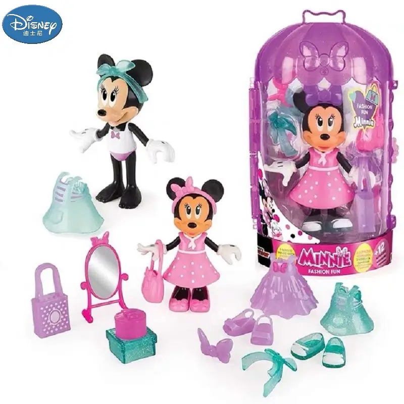 2023 Disney Genuine kawaii Mickey Mouse Clubhouse Minnie Happy Helpers Dress Up Princess Travel Fashion Play Doll Girl Toys Gift
2023 Disney Genuine kawaii Mickey Mouse Clubhouse Minnie Happy Helpers Dress Up Princess Travel Fashion Play Doll Girl Toys Gift
