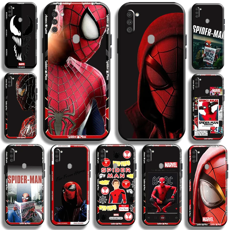 Marvel Spiderman Iron Man Phone Case for Samsung Galaxy M11 Soft Black funda Shell Cases Carcasa TPU Back Shockproof
Marvel Spiderman Iron Man Phone Case for Samsung Galaxy M11 Soft Black funda Shell Cases Carcasa TPU Back Shockproof