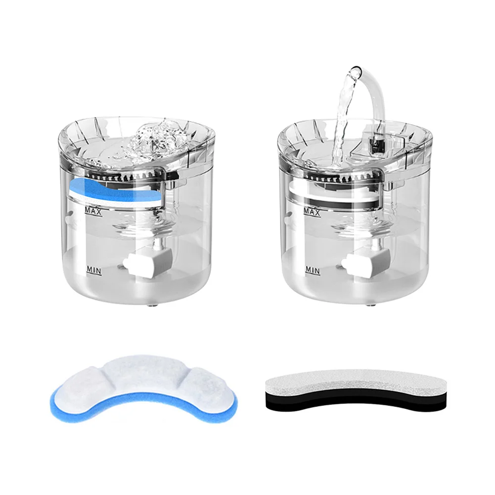 Cat Water Fountain With Faucet Dog Water Dispenser Transparent Filter Drinker Pet Drinking Filters Feeder Motion Sensor
Cat Water Fountain With Faucet Dog Water Dispenser Transparent Filter Drinker Pet Drinking Filters Feeder Motion Sensor