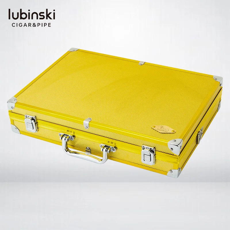 Портативный витринный ящик для сигар LUBINSKI Humidor, большая емкость, витрина для сигар, аксессуары для сигар из сплава
Портативный витринный ящик для сигар LUBINSKI Humidor, большая емкость, витрина для сигар, аксессуары для сигар из сплава