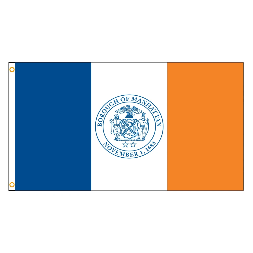 3Jflag 3X5Fts 90X150cm American USA The United States Flag of New York County New York
3Jflag 3X5Fts 90X150cm American USA The United States Flag of New York County New York