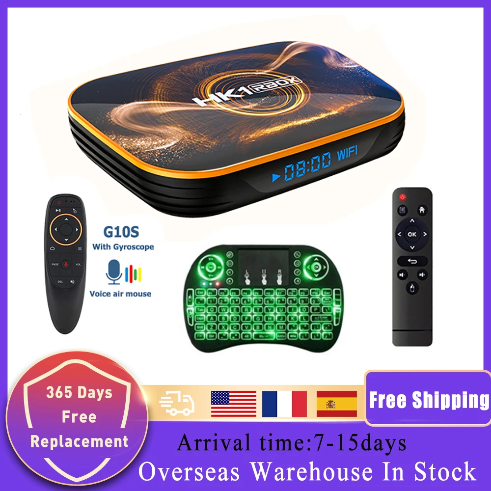 Android 10 HK1 RBOX R1 Smart TV Box Rockchip RK3318 4K 1080P Support Google Play Set Top Box Media Player
Android 10 HK1 RBOX R1 Smart TV Box Rockchip RK3318 4K 1080P Support Google Play Set Top Box Media Player