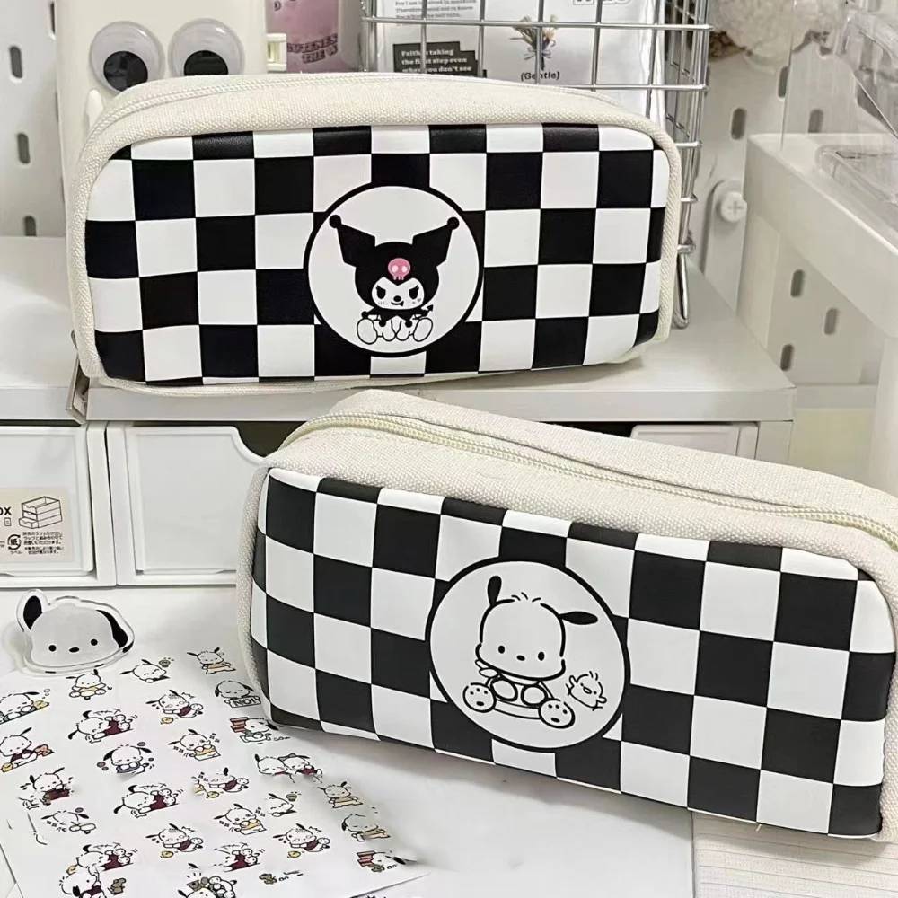 Sanrio Kawaii Pochacco Pencil Case Cartoon Cute Large Capacity Leather Multilayer Waterproof Pencil Case Anime Stationery Bag
Sanrio Kawaii Pochacco Pencil Case Cartoon Cute Large Capacity Leather Multilayer Waterproof Pencil Case Anime Stationery Bag