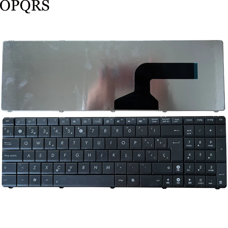 

Spanish Laptop Keyboard for Asus X53 X54H k53 A53 N53 N60 N61 N71 N73S N73J P52 P52F P53S X53S A52J X55V X54HR X54HY N53T Black