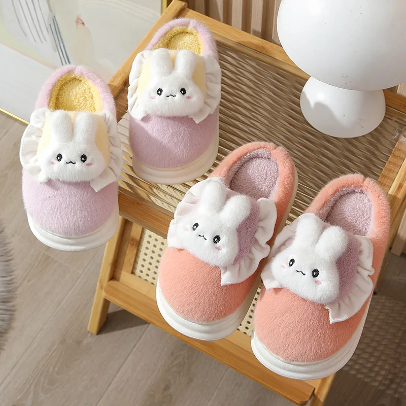 тапочки пушистые комнатные тапки женские Симпатичные Тапочки из хлопка с кроликом для женщин, зимняя домашняя нескользящая обувь на толстой подошве, теплые утепленные тапочки на плоской подошве, Pantufa Feminina 
тапочки пушистые комнатные тапки женские Симпатичные Тапочки из хлопка с кроликом для женщин, зимняя домашняя нескользящая обувь на толстой подошве, теплые утепленные тапочки на плоской подошве, Pantufa Feminina