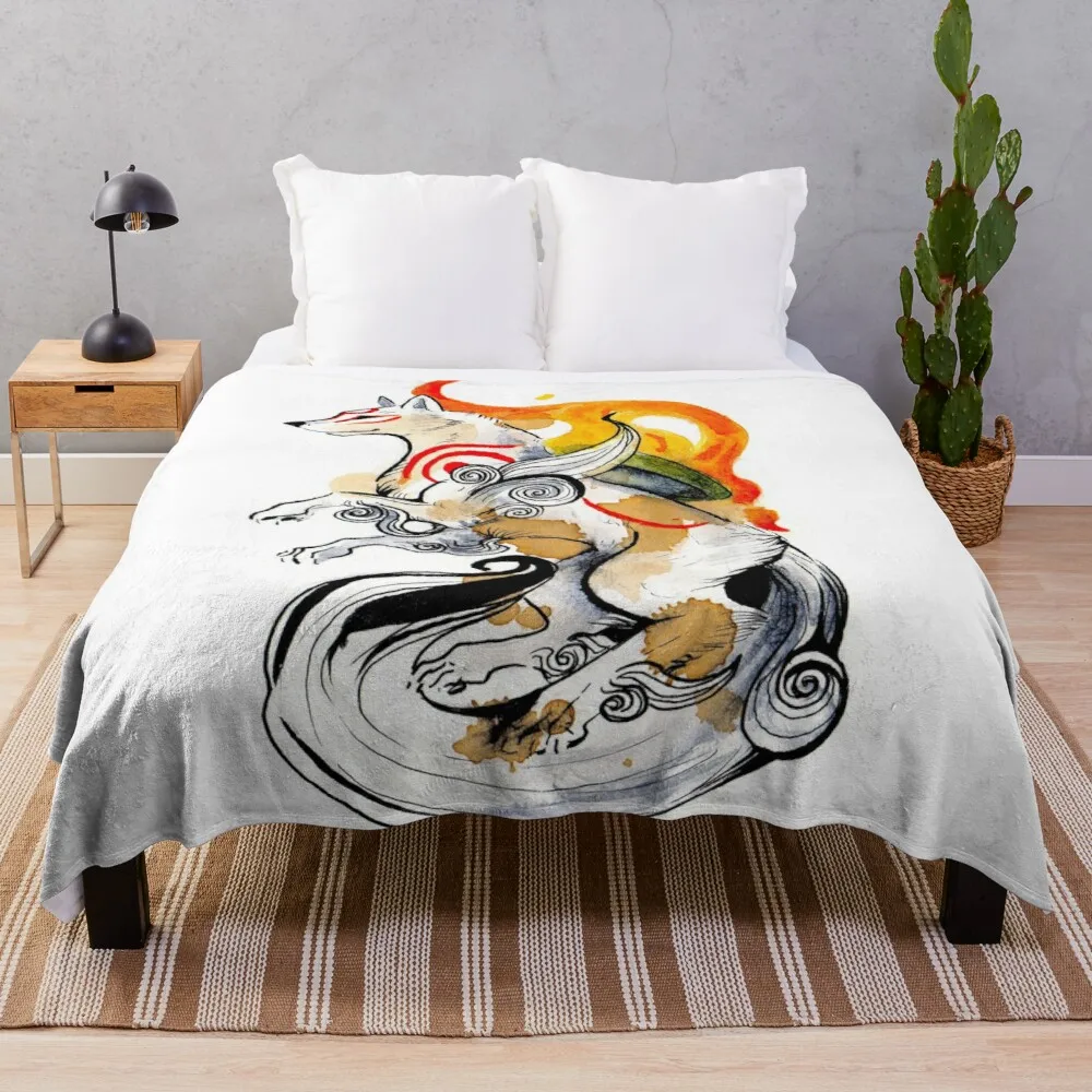 Одеяло для спальни Okami Amaterasu, мягкое одеяло, пушистая ворсовая теплая кровать, модное
Одеяло для спальни Okami Amaterasu, мягкое одеяло, пушистая ворсовая теплая кровать, модное