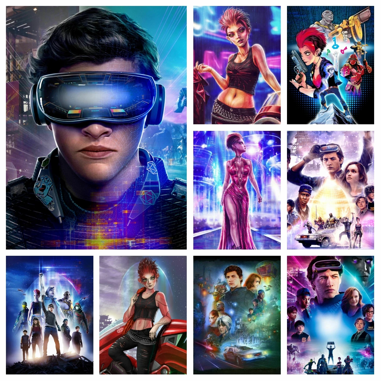 Ready Player One Diamond Art Painting Accessories Classic Hot Movie Cross Stitch Embroidery Complete Kit Mosaic Craft Home Decor 
Ready Player One Diamond Art Painting Accessories Classic Hot Movie Cross Stitch Embroidery Complete Kit Mosaic Craft Home Decor