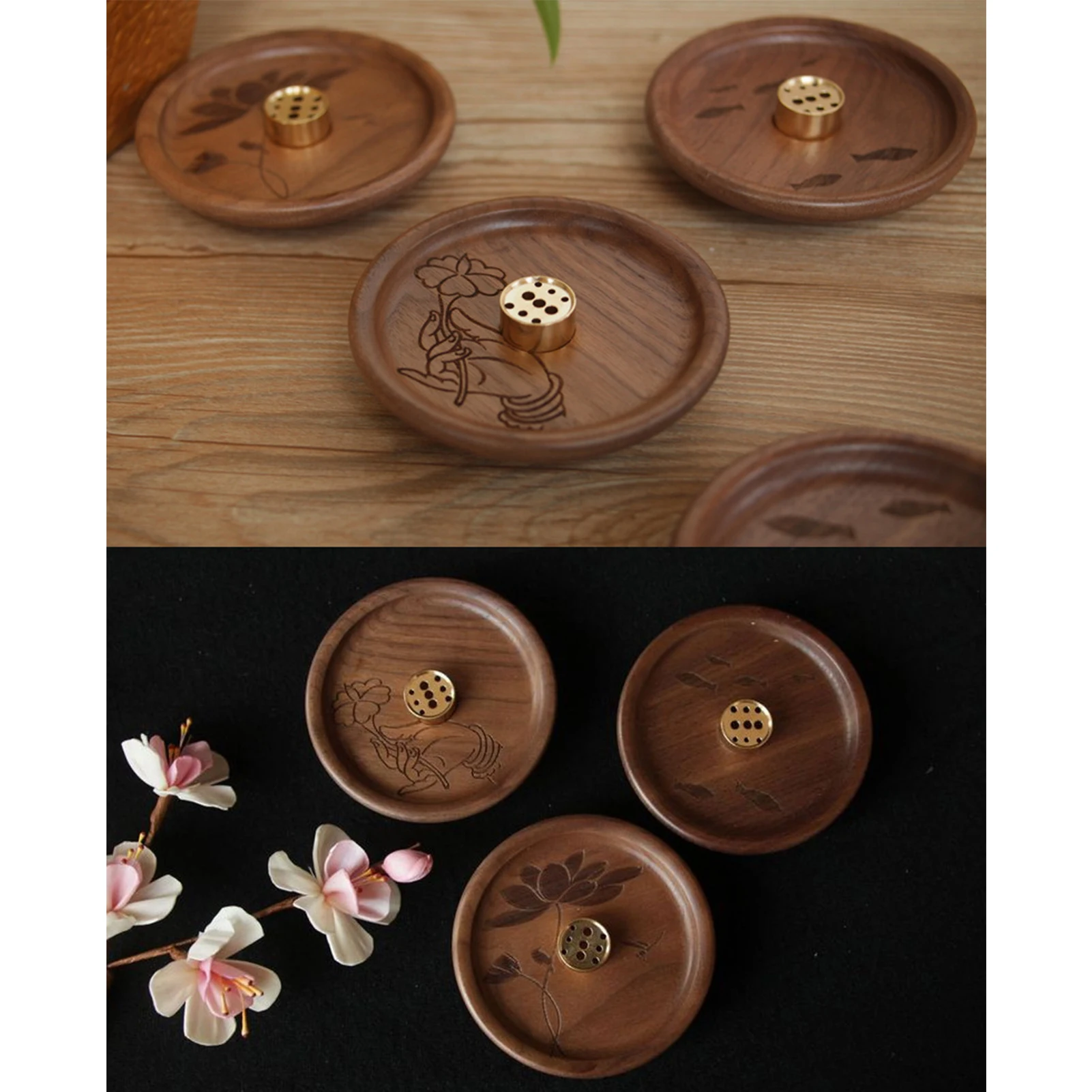 Incense Stick Holder Handmade Lotus Incense Ash Catcher Brass Incense Burner Wooden Incense Holder For Bedroom Living Room
Incense Stick Holder Handmade Lotus Incense Ash Catcher Brass Incense Burner Wooden Incense Holder For Bedroom Living Room