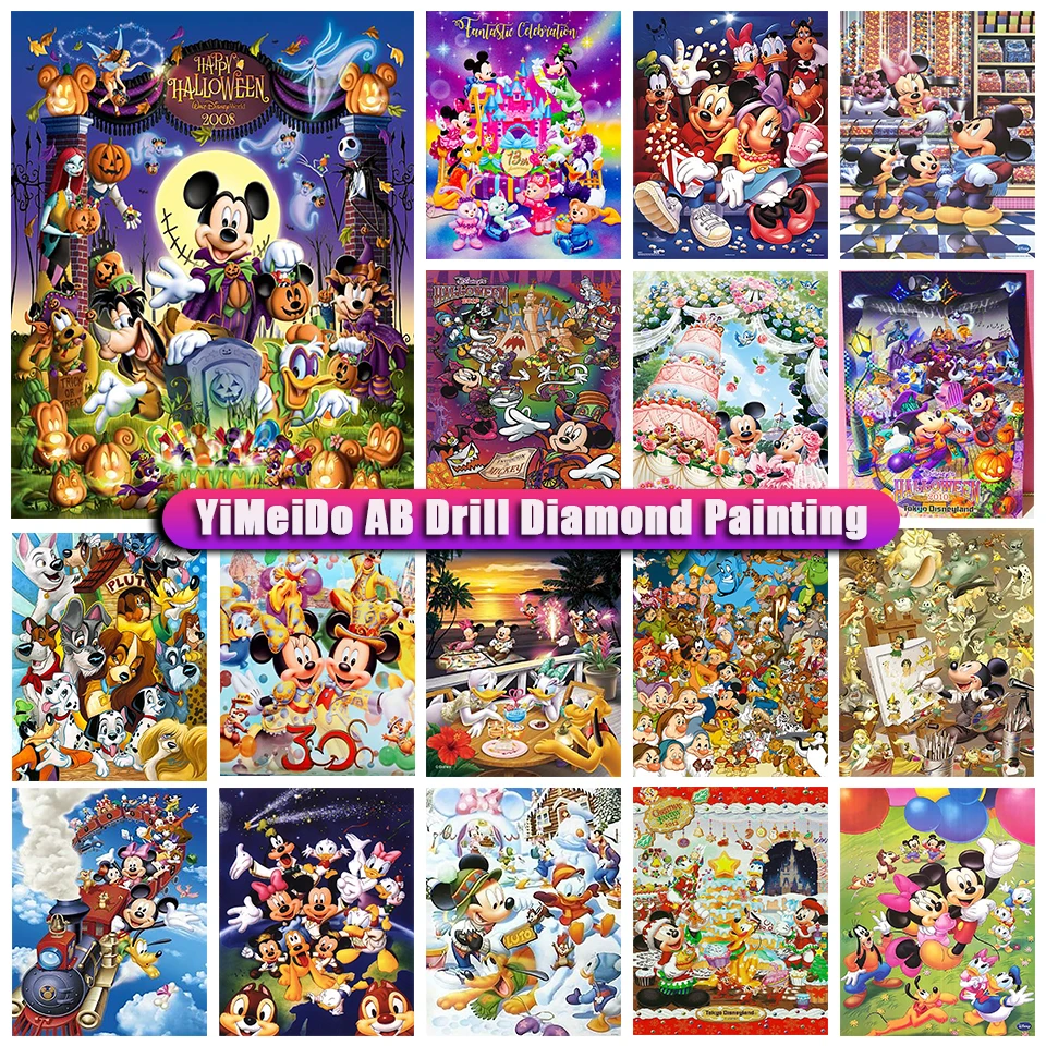 Набор для алмазной вышивки «Микки Маус»
Набор для алмазной вышивки «Микки Маус»