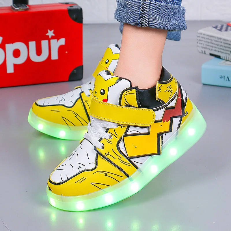 Pikachu Pokemon Children Anime Sports Shoes Fashion CartoonBoy Girl Sneakers Student Casual Running Shoe Breathable Lightweight
Pikachu Pokemon Children Anime Sports Shoes Fashion CartoonBoy Girl Sneakers Student Casual Running Shoe Breathable Lightweight