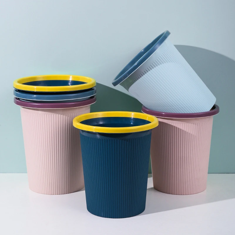 Trash Can Household Living Room Bedroom Kitchen Bathroom Large Capacity Office With Pressure Ring Small Paper Basket 3 Color
Trash Can Household Living Room Bedroom Kitchen Bathroom Large Capacity Office With Pressure Ring Small Paper Basket 3 Color