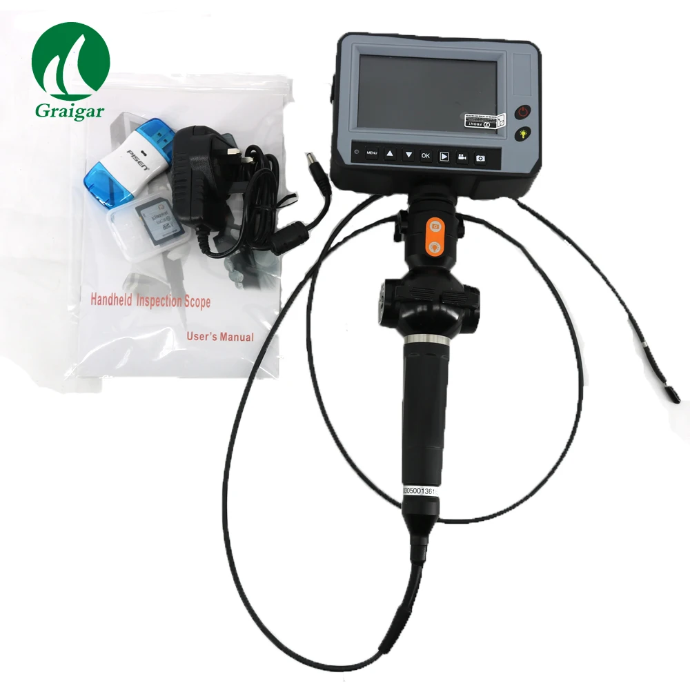 Brand New DR4540F Industrial Video Borescope or Endoscope Camera with 4mm Probe Diameter 4 Directions
Brand New DR4540F Industrial Video Borescope or Endoscope Camera with 4mm Probe Diameter 4 Directions