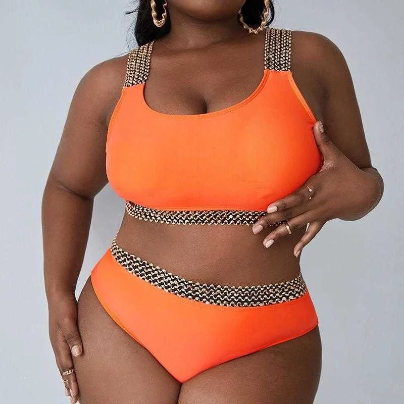 Women S Plus Sized Split Bikini High Waist Board Strap Solid Color Beauty Back Sexy
Women S Plus Sized Split Bikini High Waist Board Strap Solid Color Beauty Back Sexy