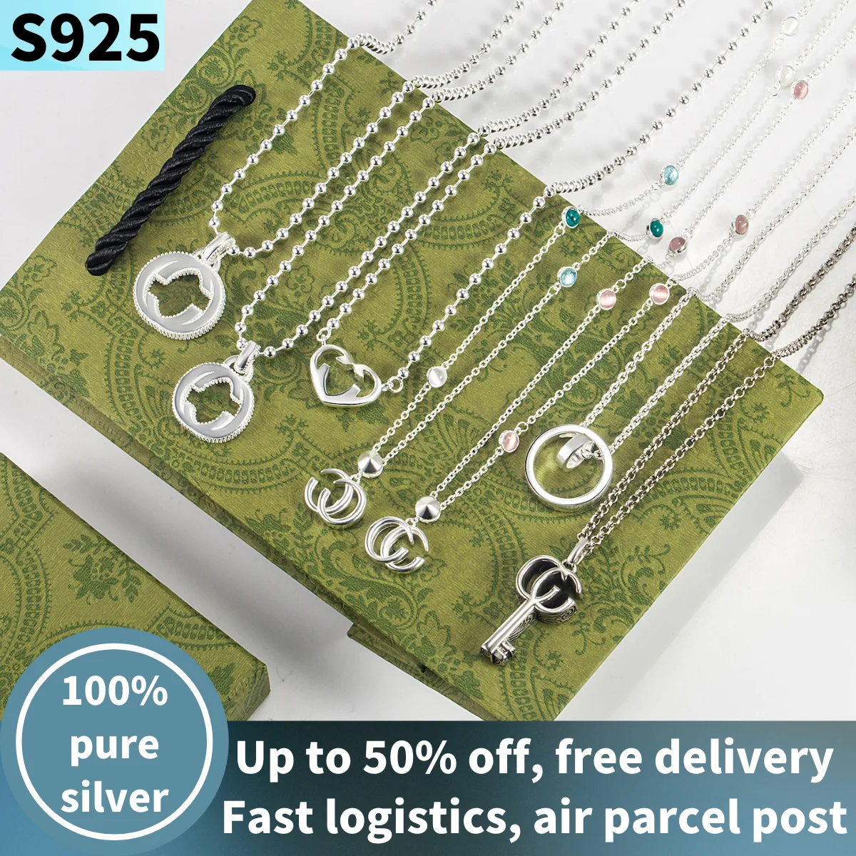 2022 Trend 100% Sterling Silver Sapphire, Snake Shape, Rainbow Drops of Oil, Retro Couples Necklace Original Quality Jewelry
2022 Trend 100% Sterling Silver Sapphire, Snake Shape, Rainbow Drops of Oil, Retro Couples Necklace Original Quality Jewelry