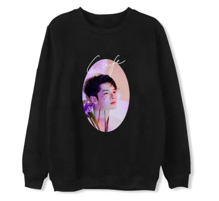 Fashion Kpop Ong Seongwu Solo Album Layers Photo/logo Same Printing Hoodies Unisex Fleece/thin O Neck Pullover Sweatshirt
Fashion Kpop Ong Seongwu Solo Album Layers Photo/logo Same Printing Hoodies Unisex Fleece/thin O Neck Pullover Sweatshirt