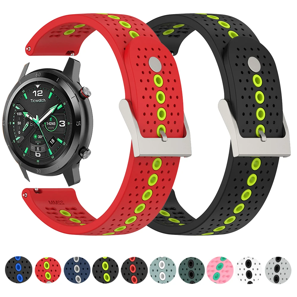 Ремешок силиконовый для TicWatch Band Pro 3 Ultra GPS /GTX/S2/E2/E3/GTH, спортивный браслет для умных часов, аксессуары для наручных часов, 20 мм 22 мм
Ремешок силиконовый для TicWatch Band Pro 3 Ultra GPS /GTX/S2/E2/E3/GTH, спортивный браслет для умных часов, аксессуары для наручных часов, 20 мм 22 мм