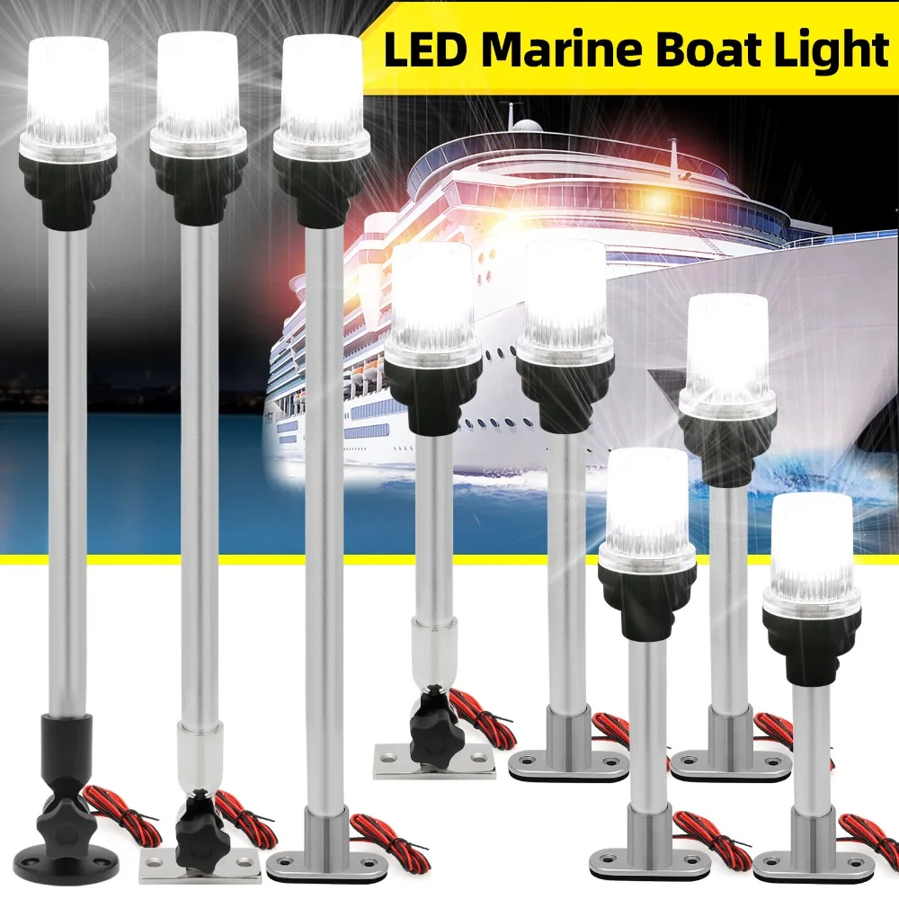 12V-24V Navigation Light Waterproof Boat For Yacht Marine Fold Down Navigation Anchor Light Sailing Signal Light Accessories
12V-24V Navigation Light Waterproof Boat For Yacht Marine Fold Down Navigation Anchor Light Sailing Signal Light Accessories