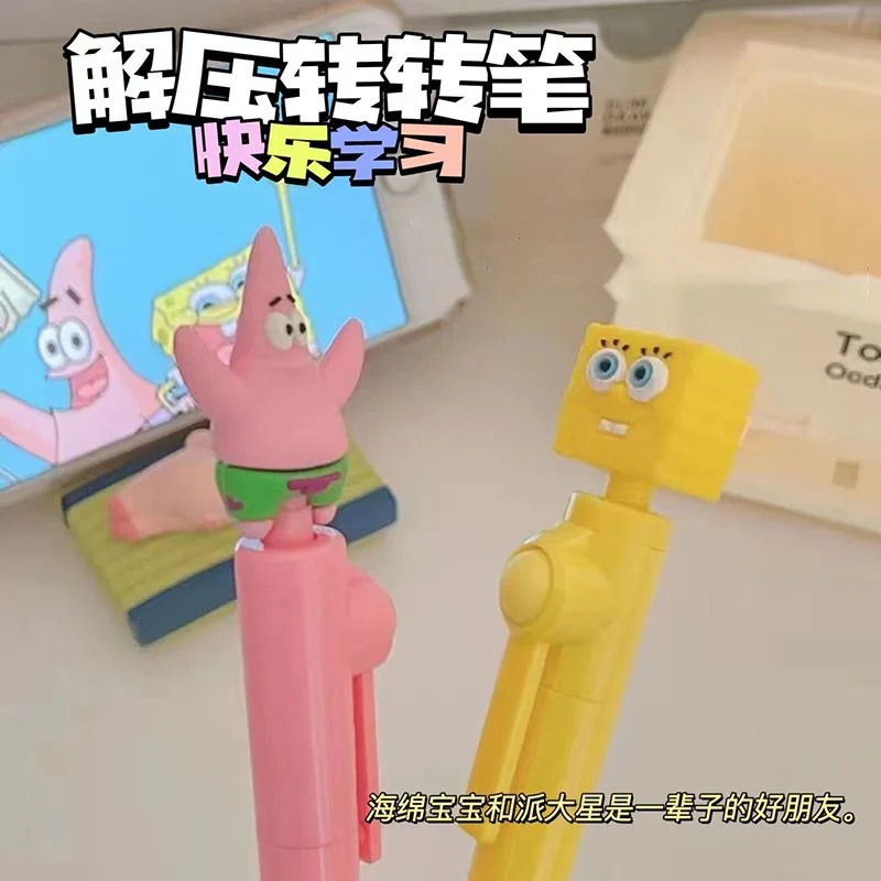 Kawaii SpongeBob SquarePants Patrick Star Signature Pen Cartoon Decompression Pen 0.5mm Gel Pen Stationery Office supplies
Kawaii SpongeBob SquarePants Patrick Star Signature Pen Cartoon Decompression Pen 0.5mm Gel Pen Stationery Office supplies