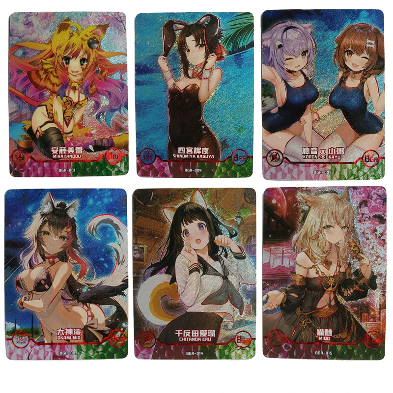 Goddess Story girl party Shinomiya Kaguya Anime figure BGR game collection card child board game Toy birthday christmas Gift
Goddess Story girl party Shinomiya Kaguya Anime figure BGR game collection card child board game Toy birthday christmas Gift