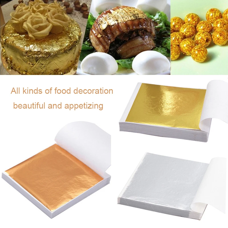 50PCS 8x8cm Practical K Pure Shiny Gold Leaf for Gilding Funiture Lines Wall Crafts Handicrafts Gilding Decoration
50PCS 8x8cm Practical K Pure Shiny Gold Leaf for Gilding Funiture Lines Wall Crafts Handicrafts Gilding Decoration