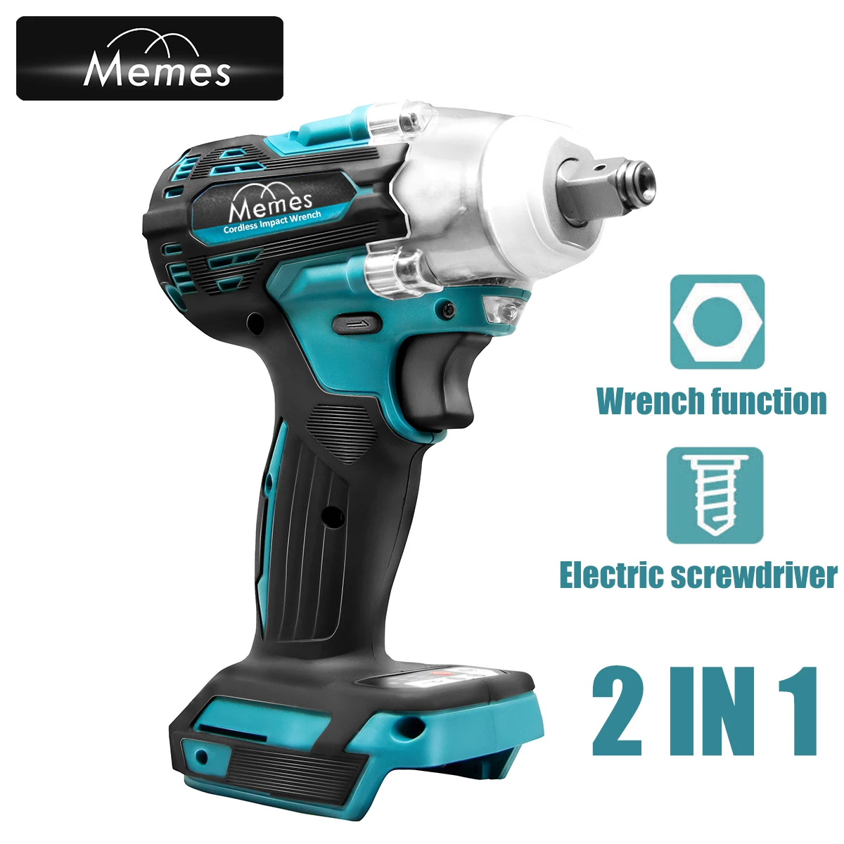 Cordless Brushless Impact Wrench 1/2" Electric Wrench Drill Electric Screwdriver Power Tools For Makita 18V Battery
Cordless Brushless Impact Wrench 1/2" Electric Wrench Drill Electric Screwdriver Power Tools For Makita 18V Battery