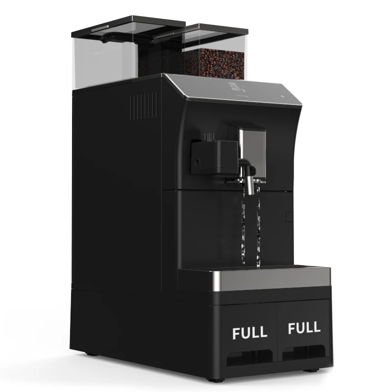 

Mcilpoog One-Click Cappuccino Expresso Coffee Machines With Milk Frother
