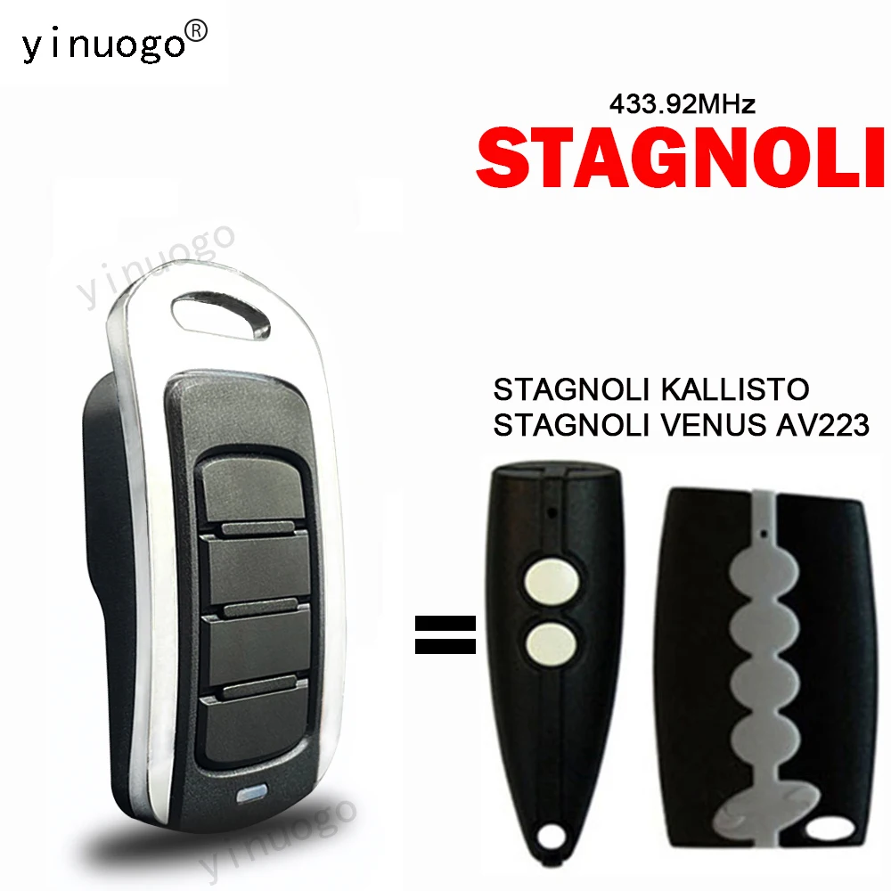 STAGNOLI VENUS AV223 KALLISTO Garage Door Remote Control 433.92MHz STAGNOLI Remote Control Garage Door Opener Duplicator Clone
STAGNOLI VENUS AV223 KALLISTO Garage Door Remote Control 433.92MHz STAGNOLI Remote Control Garage Door Opener Duplicator Clone