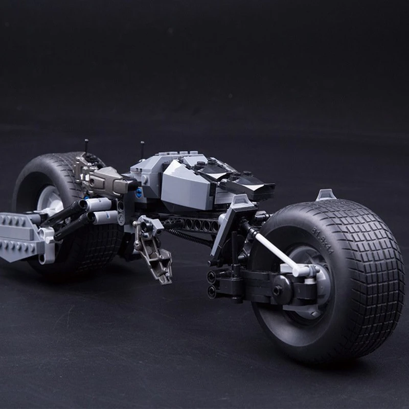 338pcs MOC Superhero Series Bat Mobile Bat-Pod Compatible The Tumbler Building Blocks Bricks Toy for Kids Gift 5004590 7115
338pcs MOC Superhero Series Bat Mobile Bat-Pod Compatible The Tumbler Building Blocks Bricks Toy for Kids Gift 5004590 7115