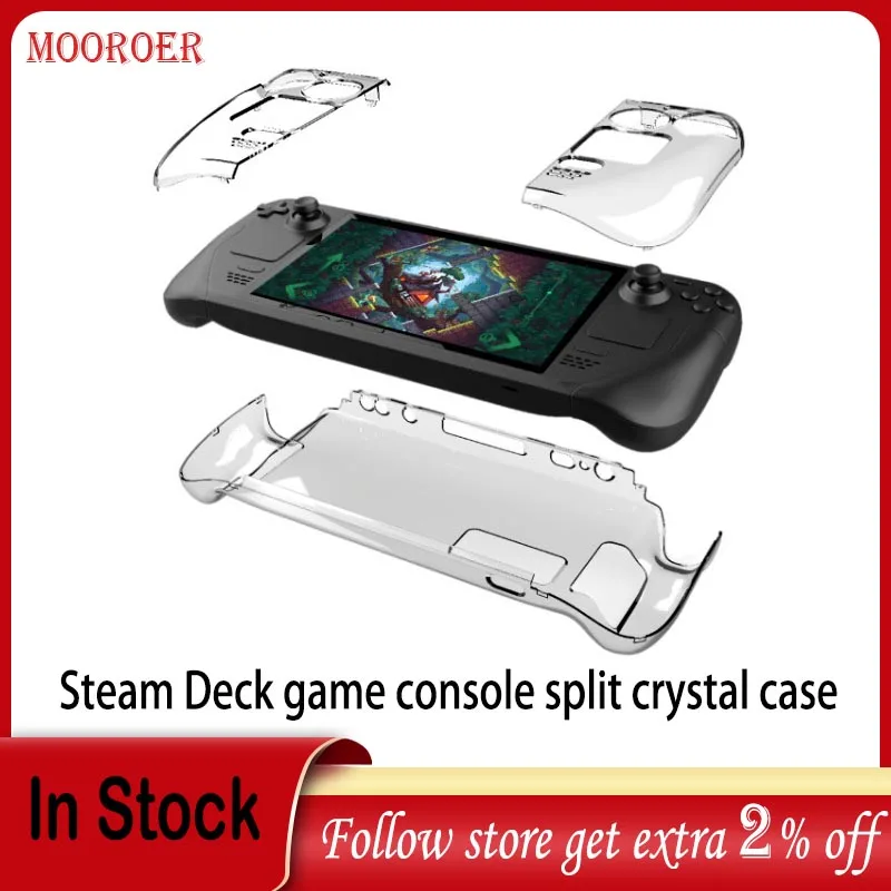 Жесткий чехол Mooroer для игровой консоли Steam, чехол с разрезом и кристаллами, защита от падения, защита от царапин, Защита ПК
Жесткий чехол Mooroer для игровой консоли Steam, чехол с разрезом и кристаллами, защита от падения, защита от царапин, Защита ПК