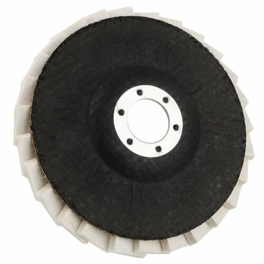 125mm Wool Polishing Wheel Buffing Pads Angle Grinder Wheel Felt Polishing Discs For Metal Marble Glass Ceramics Durable Wave
125mm Wool Polishing Wheel Buffing Pads Angle Grinder Wheel Felt Polishing Discs For Metal Marble Glass Ceramics Durable Wave
