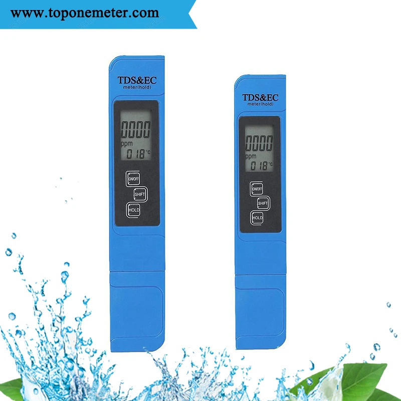 TDS Ec Meter Digital TDS Water Tester Analyzer Measurement Function 3 in 1 Temperature Meter TEMP PPM Tester for Aquiculture
TDS Ec Meter Digital TDS Water Tester Analyzer Measurement Function 3 in 1 Temperature Meter TEMP PPM Tester for Aquiculture