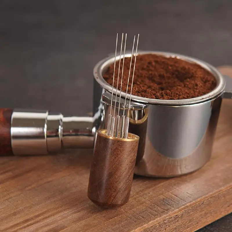 Stainless Steel Coffee Powder Tamper Espresso Powder Stirrer Distributor Leveler WDT Tools Cafe Stirring Barista Accessories
Stainless Steel Coffee Powder Tamper Espresso Powder Stirrer Distributor Leveler WDT Tools Cafe Stirring Barista Accessories