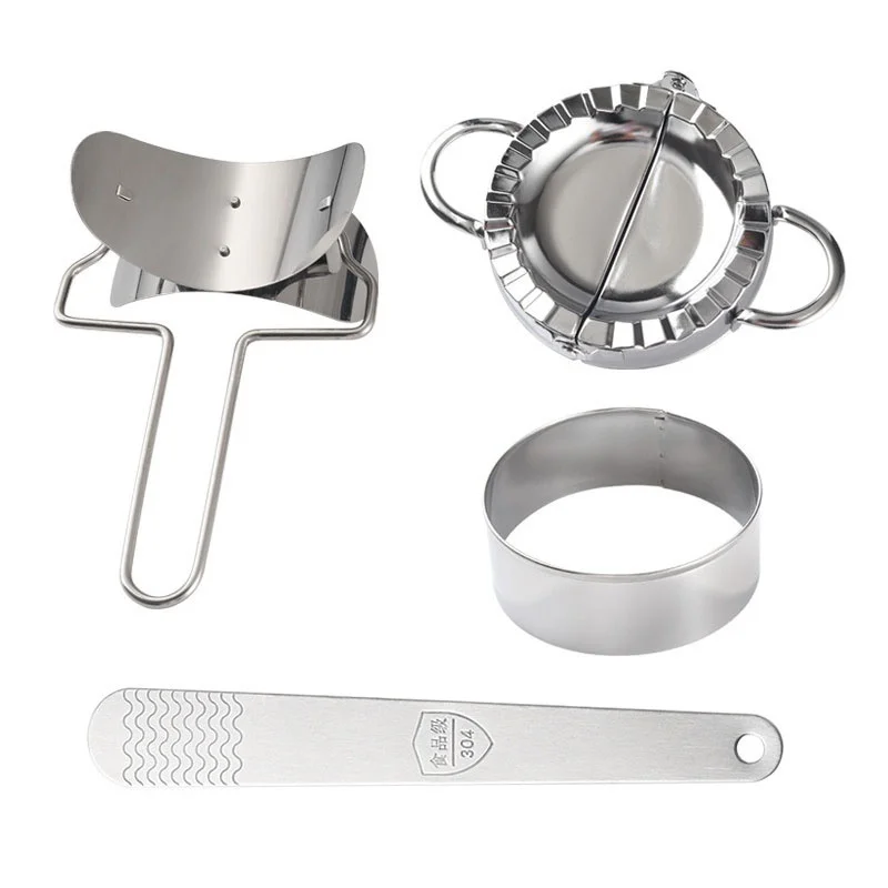 Stainless Steel Dumpling Mold Set, Multifunctional Dumpling Maker, Dough Cutter, DIY Dumpling Pastry Accessories, Lazy Must-have
Stainless Steel Dumpling Mold Set, Multifunctional Dumpling Maker, Dough Cutter, DIY Dumpling Pastry Accessories, Lazy Must-have