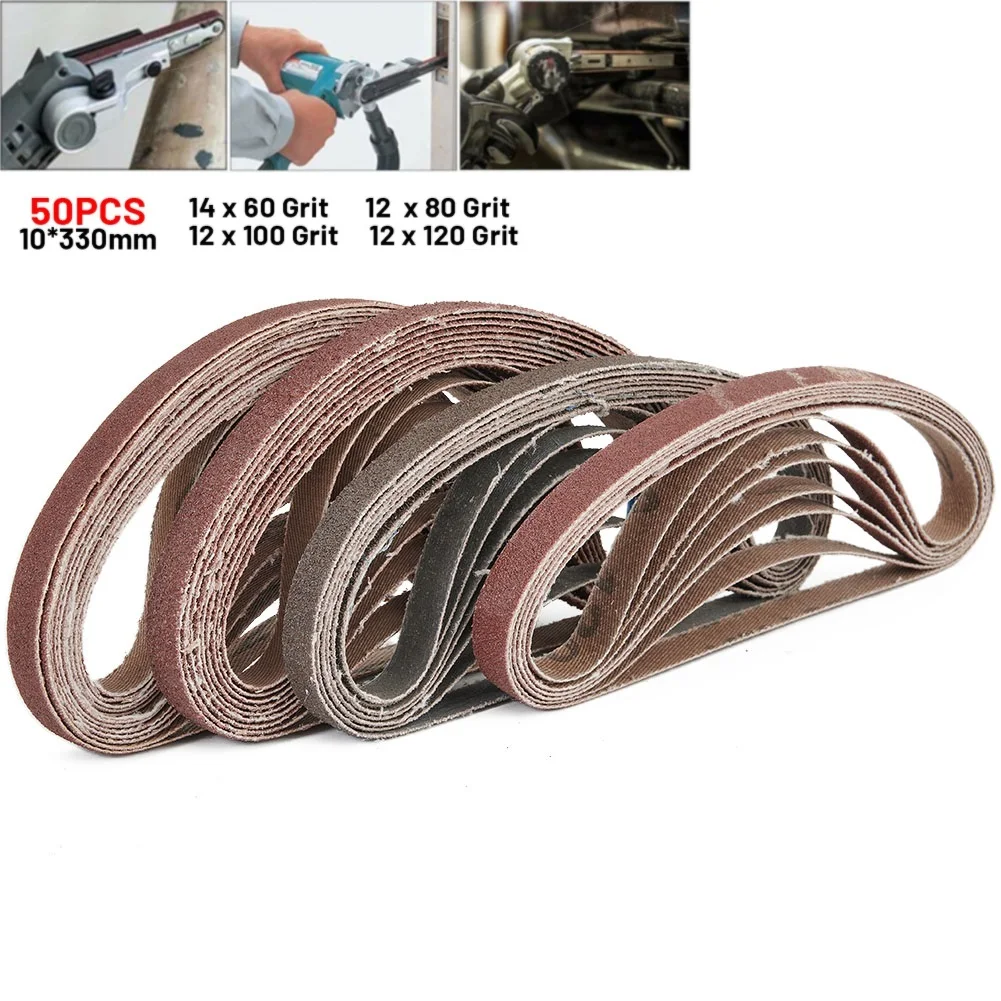 50pc Set of High Quality 330x10mm Air Finger Sanding Belts Ideal for Woodworking and DIY Projects Grit 60/80/100/120
50pc Set of High Quality 330x10mm Air Finger Sanding Belts Ideal for Woodworking and DIY Projects Grit 60/80/100/120