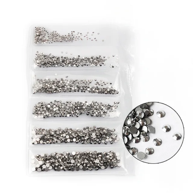 Light Chrome Mix Size SS3-SS10 1440PCS Nail Art Rhinestones Crystal Flat Back Non Hotfix Stone Diamonds For 3D Nails Decorations
Light Chrome Mix Size SS3-SS10 1440PCS Nail Art Rhinestones Crystal Flat Back Non Hotfix Stone Diamonds For 3D Nails Decorations