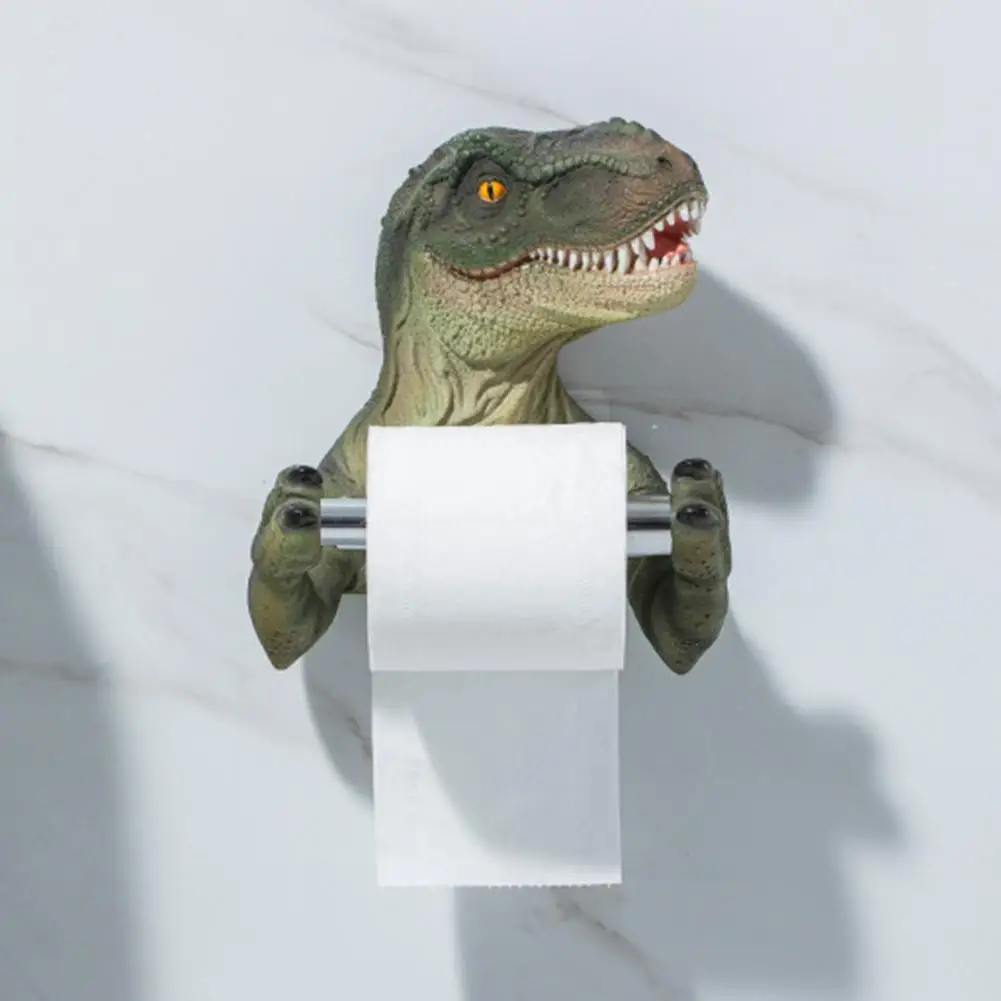 Paper Holder Wall Mounted Self Adhesive Resin Dinosaur Tissue Holder Box for Bathroom Easy to Install Decorative Paper Holders
Paper Holder Wall Mounted Self Adhesive Resin Dinosaur Tissue Holder Box for Bathroom Easy to Install Decorative Paper Holders