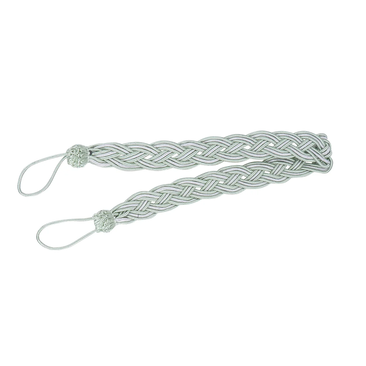 2PCS Handmade Woven Curtain Tiebacks Rope Strap Braided Drapery Tieback Belt (Light Green)
2PCS Handmade Woven Curtain Tiebacks Rope Strap Braided Drapery Tieback Belt (Light Green)