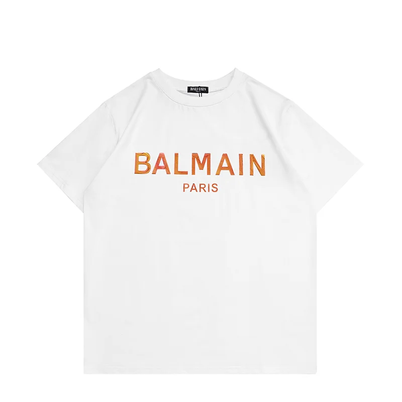 Balmain Tees Men's Letter Printed Round Neck Short Sleeve All-match T-shirt S-4XL
Balmain Tees Men's Letter Printed Round Neck Short Sleeve All-match T-shirt S-4XL