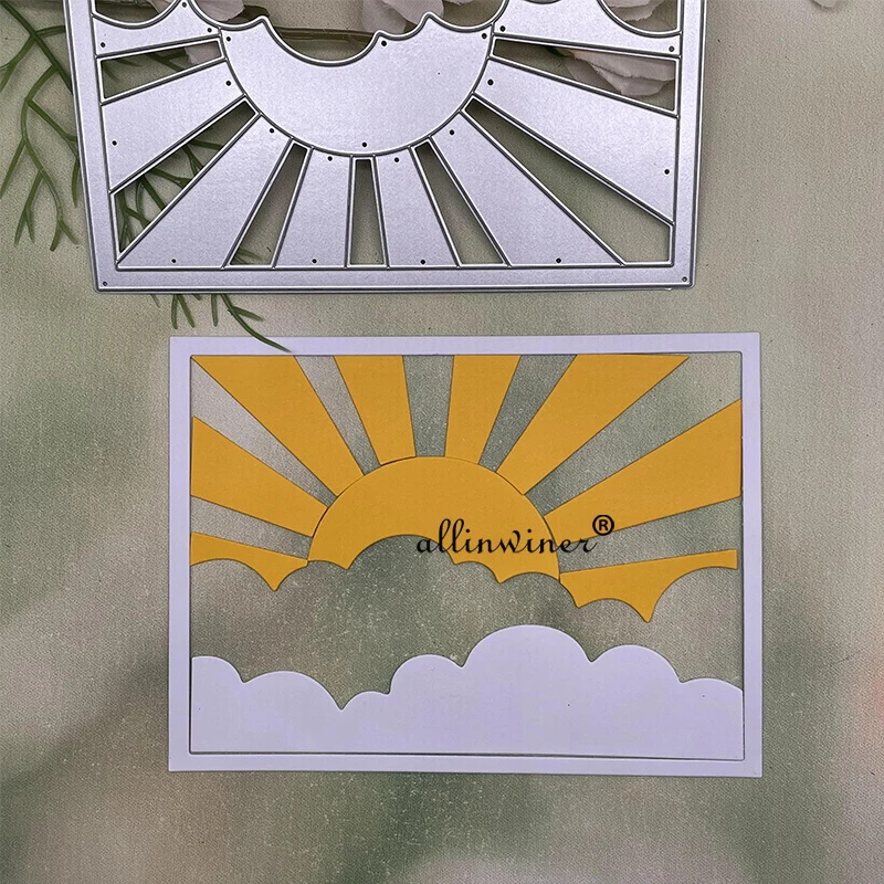 Clouds sun frame Metal Cutting Dies Stencils Die Cut for DIY Scrapbooking Album Paper Card Embossing
Clouds sun frame Metal Cutting Dies Stencils Die Cut for DIY Scrapbooking Album Paper Card Embossing
