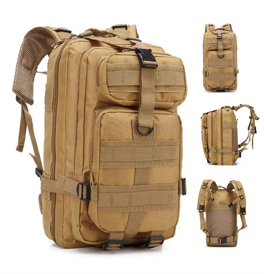 30L Outdoor Military Backpack 600D Nylon Waterproof Tactical Rucksack Sport Travel Camping Hiking Trekking Fishing Hunting Bags
30L Outdoor Military Backpack 600D Nylon Waterproof Tactical Rucksack Sport Travel Camping Hiking Trekking Fishing Hunting Bags