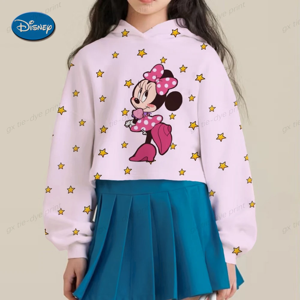 Children Disney Mickey Mouse Sweatshirts Kids Girls Long Sleeve Hoodies Spring Autumn Disney Casual Short Hooded Tops 2-16 Years
Children Disney Mickey Mouse Sweatshirts Kids Girls Long Sleeve Hoodies Spring Autumn Disney Casual Short Hooded Tops 2-16 Years